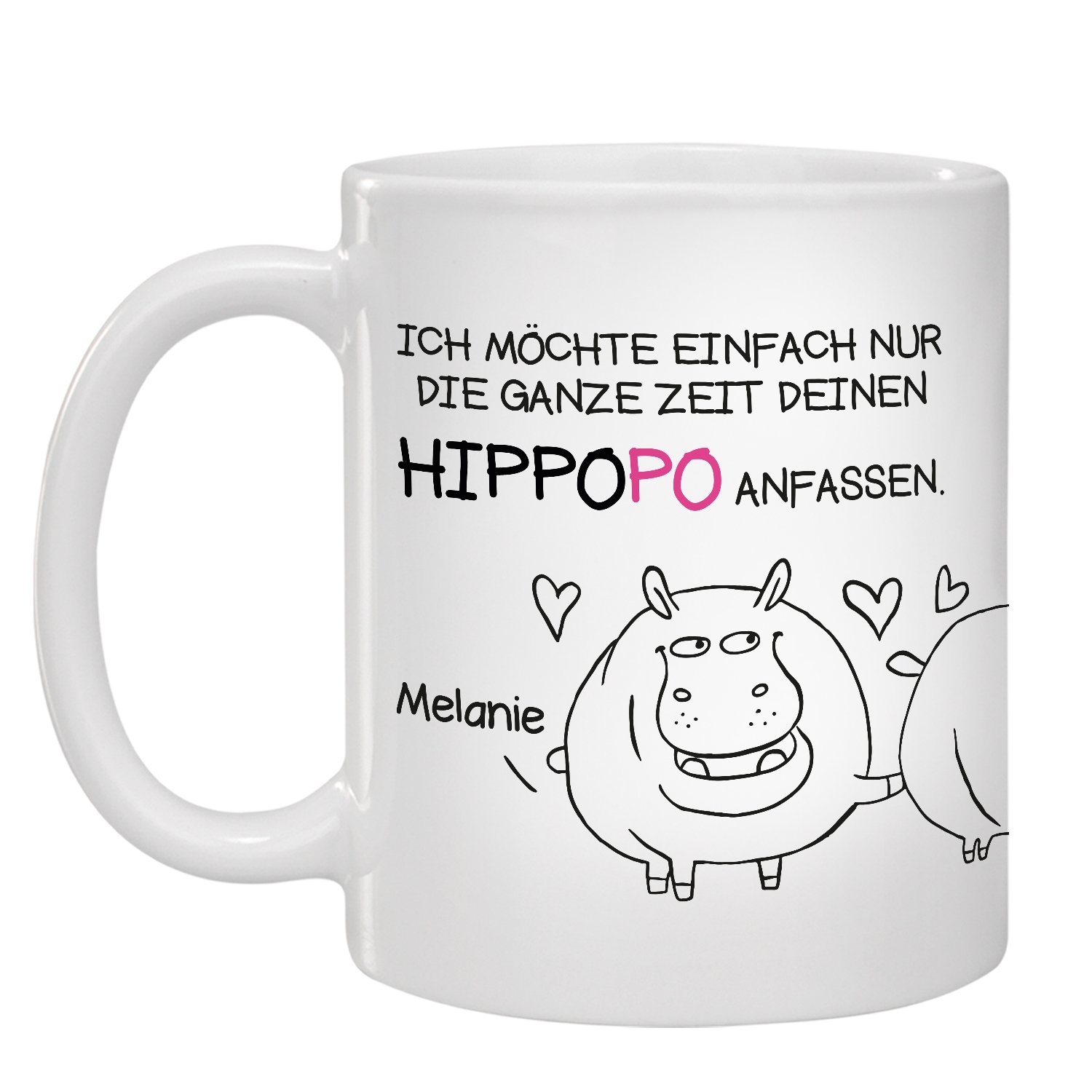 Tasse - Schöner Hintern/ Hippopo