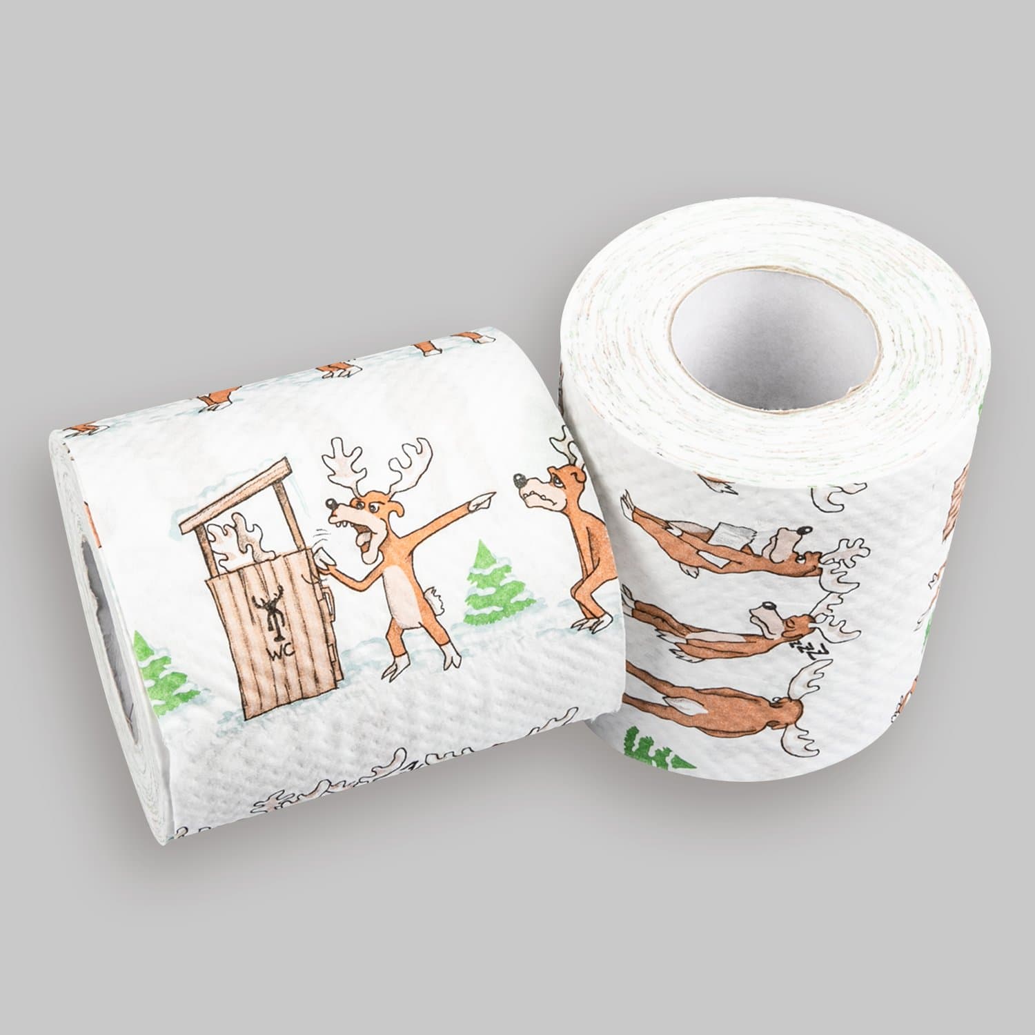 Toilettenpapier - Beeilung