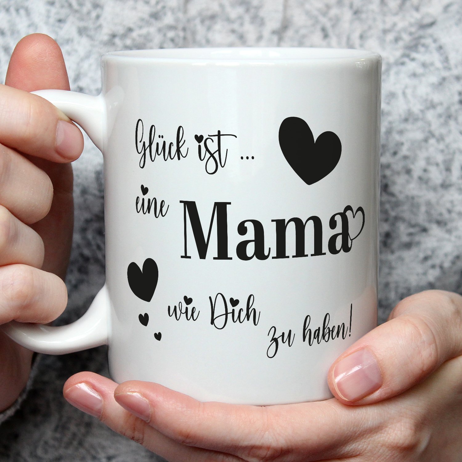 Tasse - Mama mit Herzen