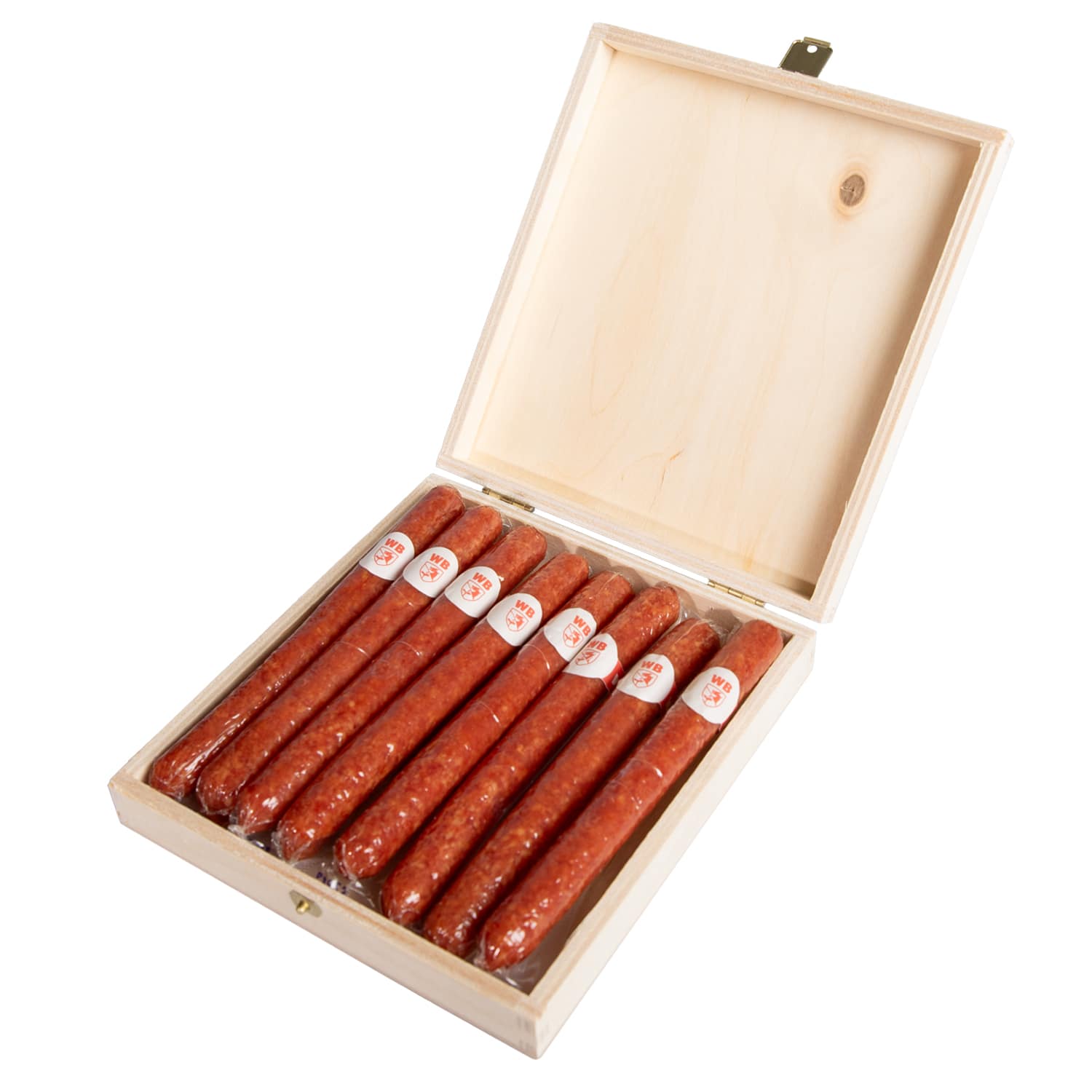 Salami Zigarren in Geschenkbox