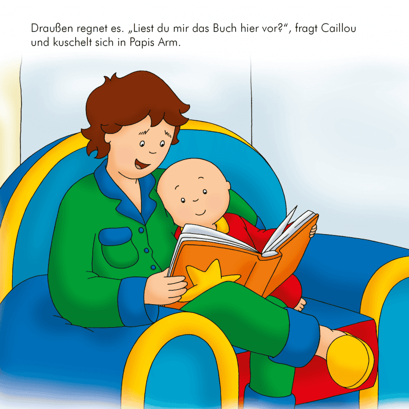 Personalisiertes Kinderbuch - Caillou und Du