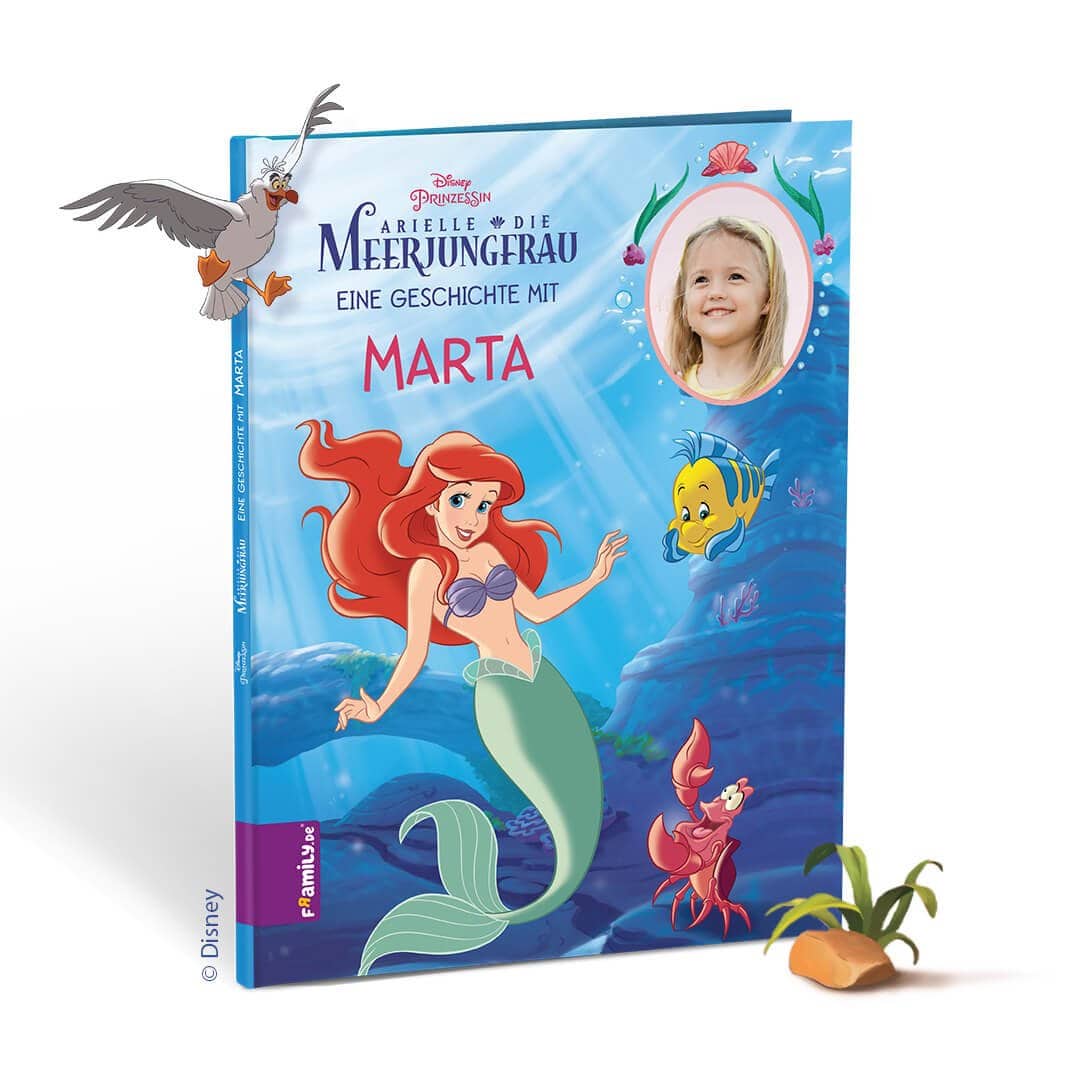 Personalisiertes Kinderbuch - Arielle die Meerjungfrau