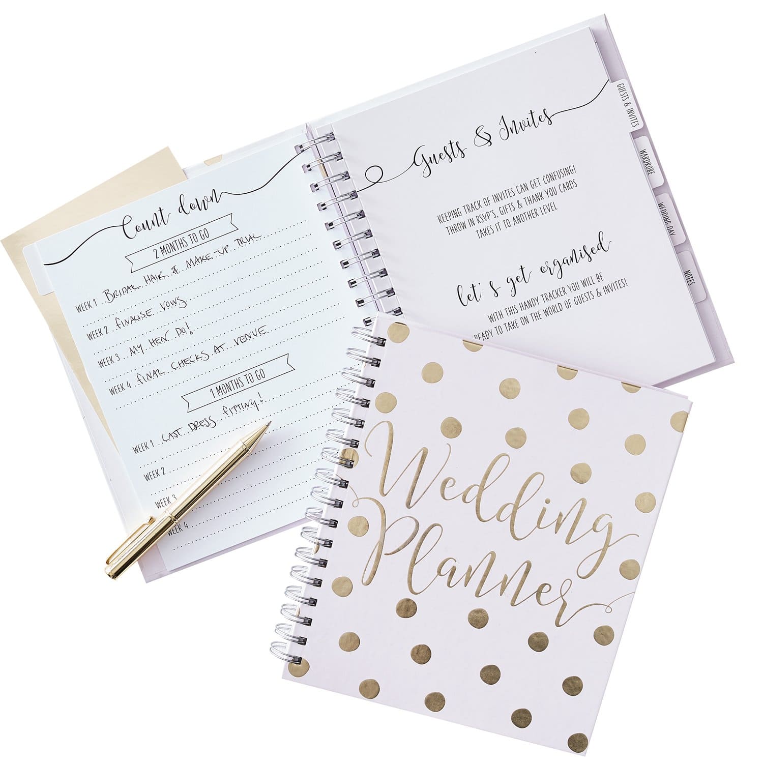 Wedding Planner Gold - Dein Hochzeitsplaner